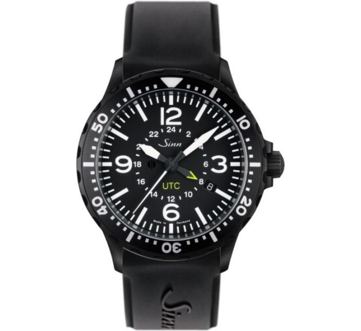 Montre Sinn Instrument Watch 857 S UTC Silicone Strap