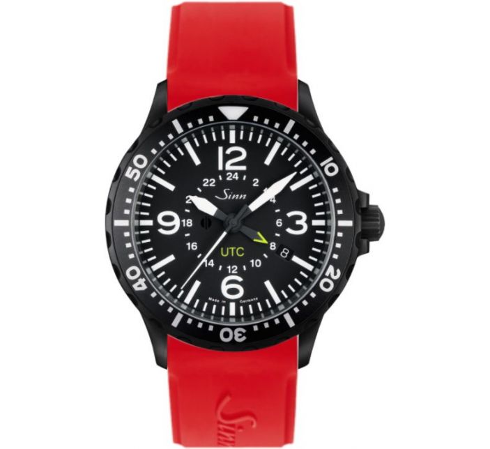 Montre Sinn Instrument Watch 857 S UTC Silicone Strap