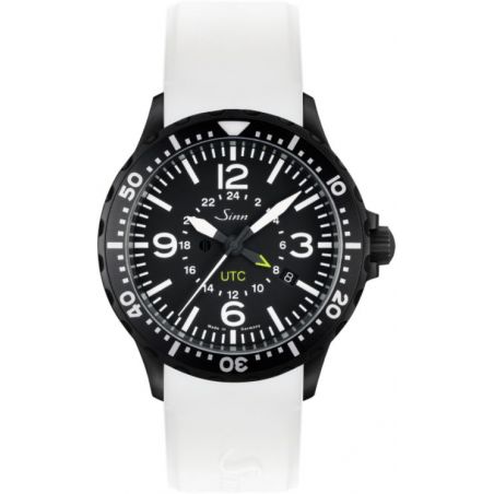 Montre Sinn Instrument Watch 857 S UTC Silicone Strap