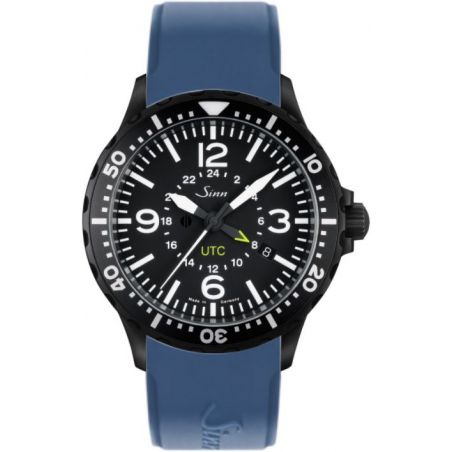 Montre Sinn Instrument Watch 857 S UTC Silicone Strap