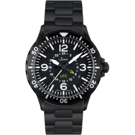Montre Sinn Instrument Watch 857 S UTC Solid Strap