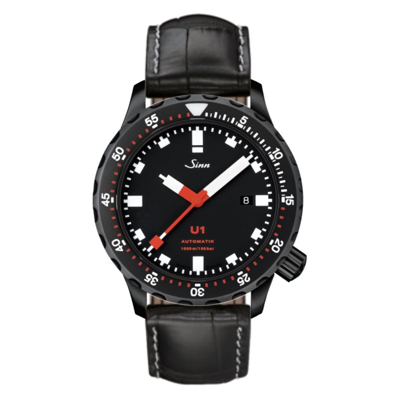 Diving Watch U1 S Leather Strap - Sinn 