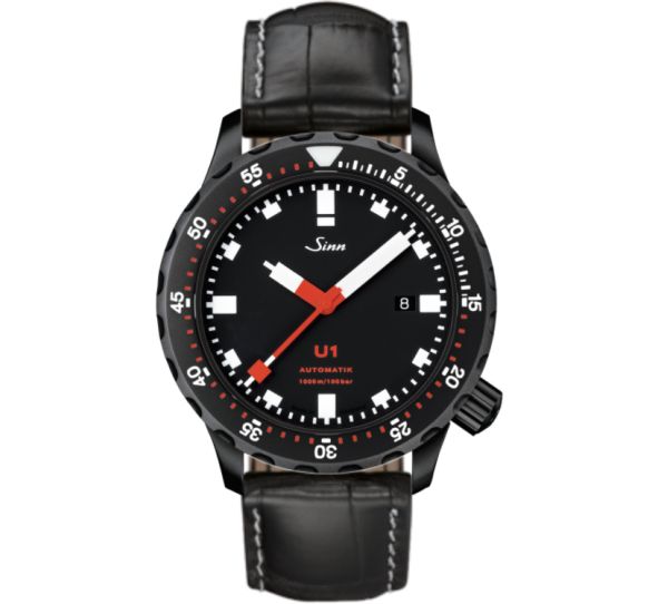 Diving Watch U1 S Leather Strap - Sinn 