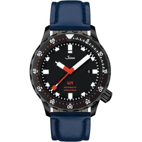 Diving Watch U1 S Leather Strap - Sinn 