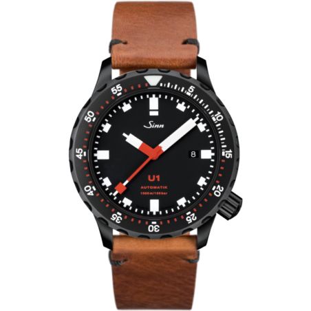 Diving Watch U1 S Leather Strap - Sinn 