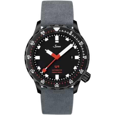 Diving Watch U1 S Leather Strap - Sinn 