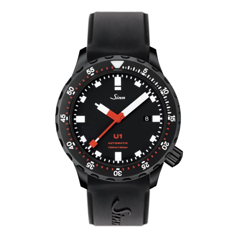 Diving Watch U1 S Silicone Strap - Sinn 