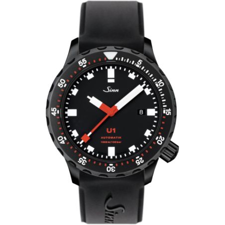 Diving Watch U1 S Silicone Strap - Sinn 