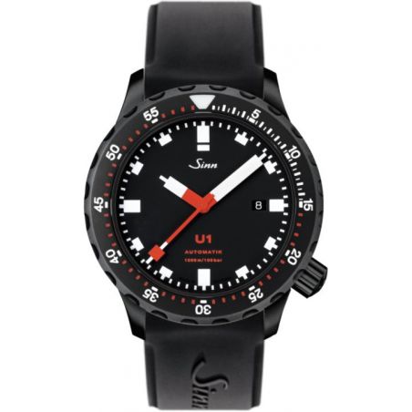 Montre Sinn Diving Watch U1 S Silicone Strap 