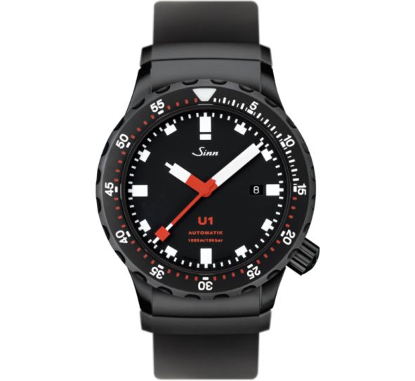 Diving Watch U1 S Silicone Strap - Sinn 