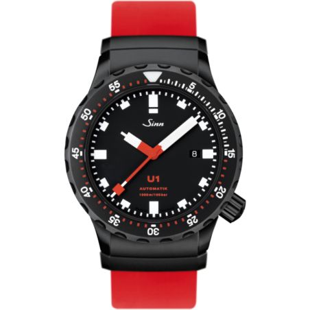 Diving Watch U1 S Silicone Strap - Sinn 