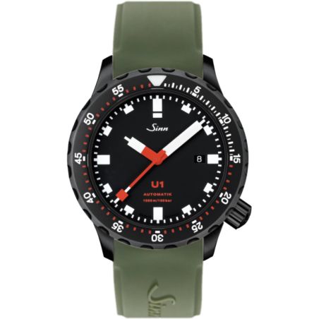 Diving Watch U1 S Silicone Strap - Sinn 