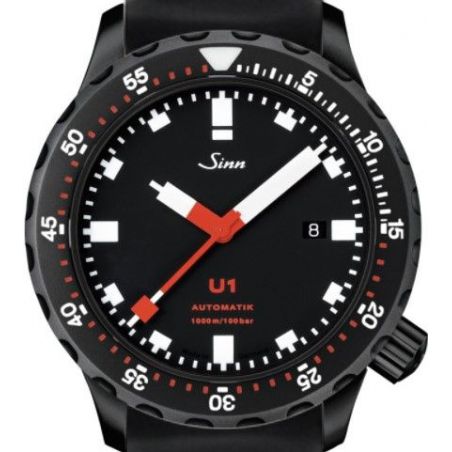 Montre Sinn Diving Watch U1 S Silicone Strap 