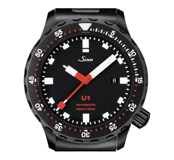 Diving Watch U1 S Solid Strap - Sinn 