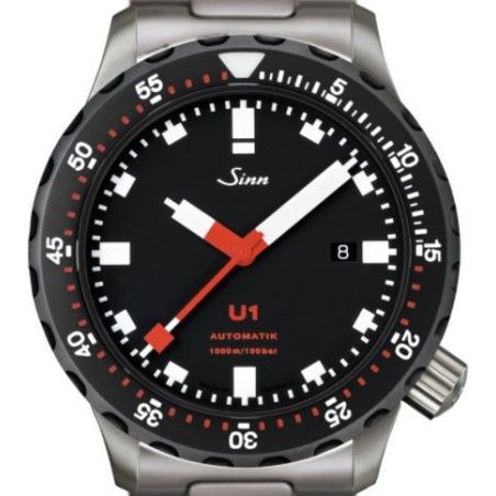Montre Sinn Diving Watch U1 SDR Solid Strap