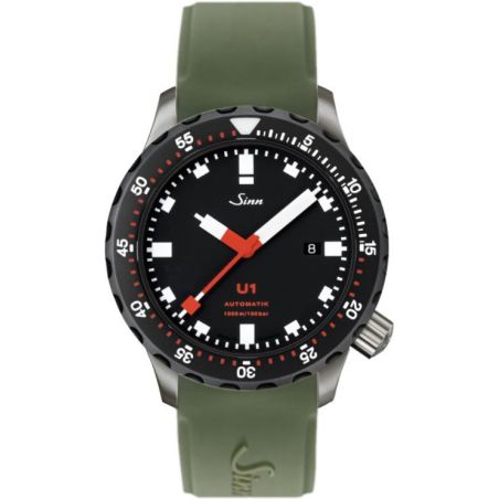 Montre Sinn Diving Watch U1 SDR Silicone Strap 