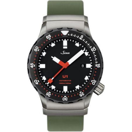 Montre Sinn Diving Watch U1 SDR Silicone Strap 