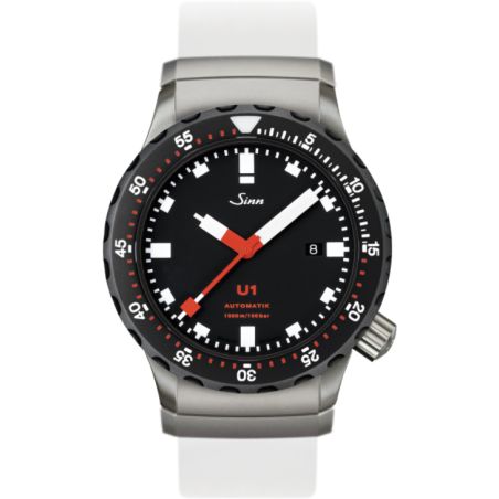 Diving Watch U1 SDR Silicone Strap - Sinn 