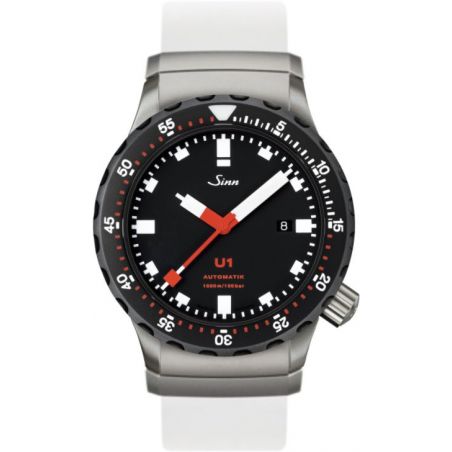 Montre Sinn Diving Watch U1 SDR Silicone Strap 