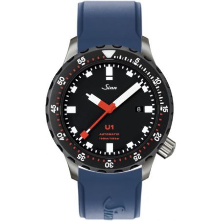 Montre Sinn Diving Watch U1 SDR Silicone Strap 
