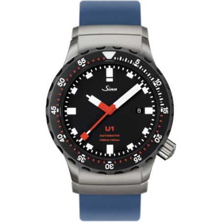 Montre Sinn Diving Watch U1 SDR Silicone Strap 