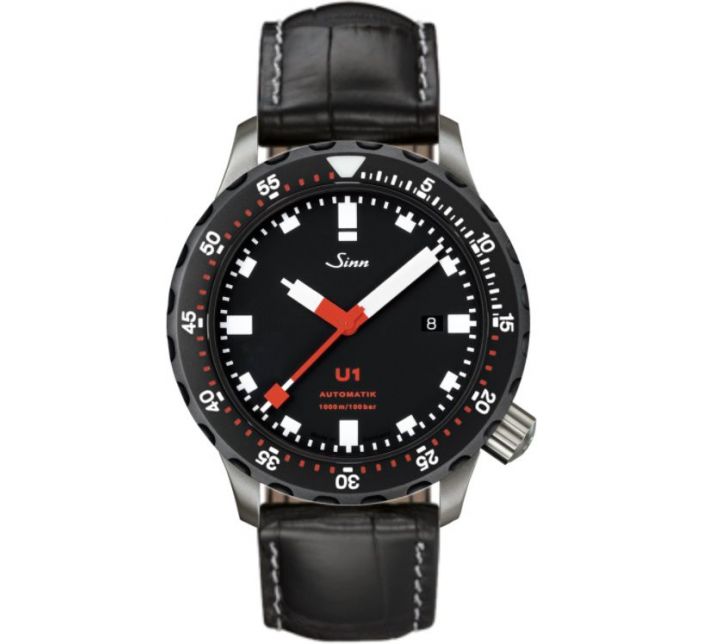 Montre Sinn Diving Watch U1 SDR Leather Strap 