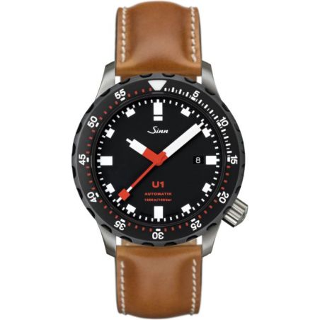 Montre Sinn Diving Watch U1 SDR Leather Strap 