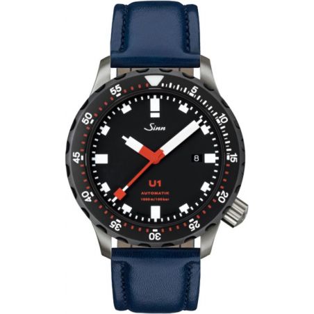 Montre Sinn Diving Watch U1 SDR Leather Strap 