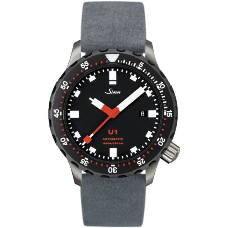 Diving Watch U1 SDR Leather Strap - Sinn 