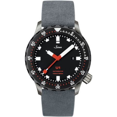 Montre Sinn Diving Watch U1 SDR Leather Strap 