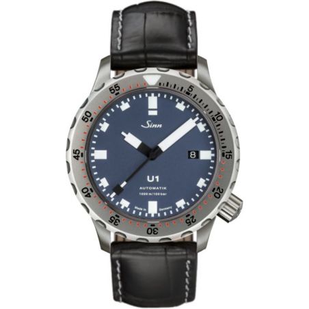 Montre Sinn Diving Watch U1 B Leather Strap 
