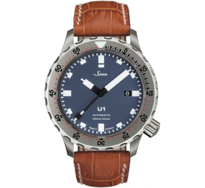 Montre Sinn Diving Watch U1 B Leather Strap 