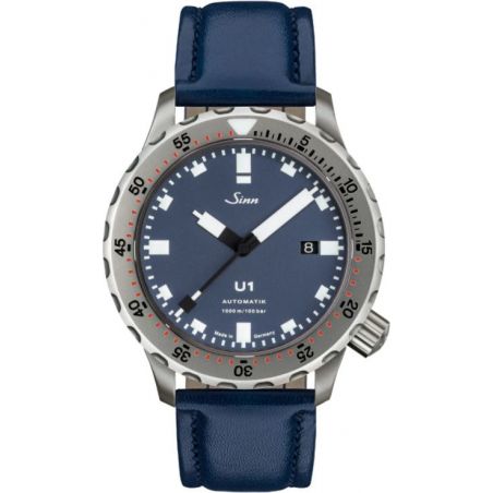 Montre Sinn Diving Watch U1 B Leather Strap 