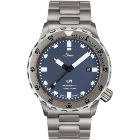 Montre Sinn Diving Watch U1 B Solid Strap 