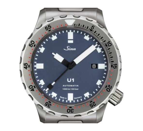 Diving Watch U1 B Solid Strap - Sinn 