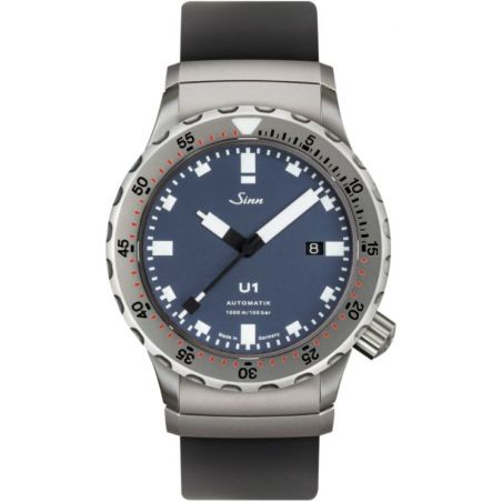 Montre Sinn Diving Watch U1 B Silicone Strap 