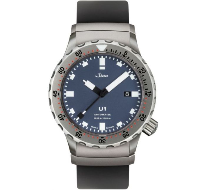 Montre Sinn Diving Watch U1 B Silicone Strap 