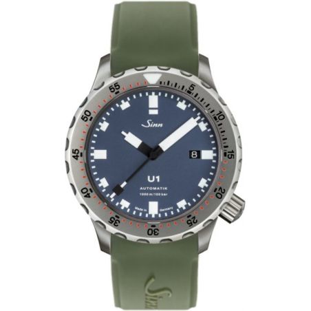 Montre Sinn Diving Watch U1 B Silicone Strap 