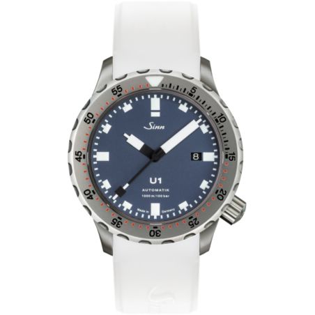 Diving Watch U1 B Silicone Strap - Sinn 