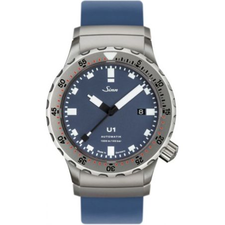 Montre Sinn Diving Watch U1 B Silicone Strap 