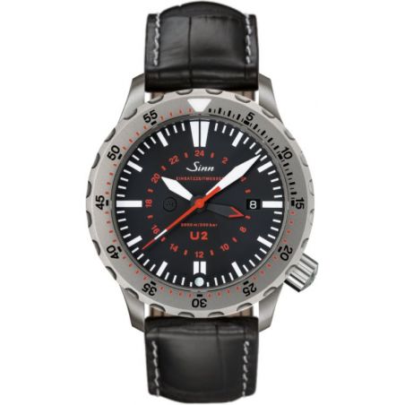 Montre Sinn Diving Watch U2 (EZM 5) Leather Strap 