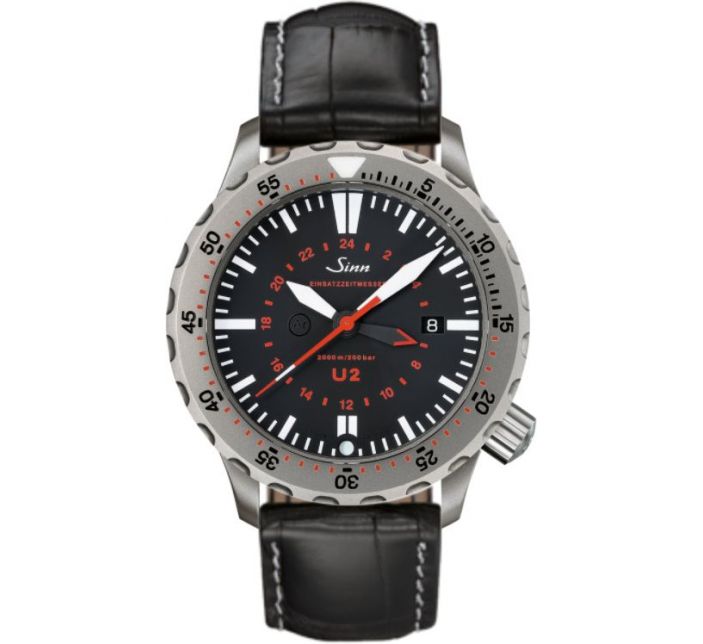 Montre Sinn Diving Watch U2 (EZM 5) Leather Strap 