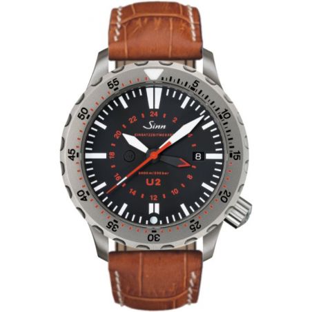 Montre Sinn Diving Watch U2 (EZM 5) Leather Strap 