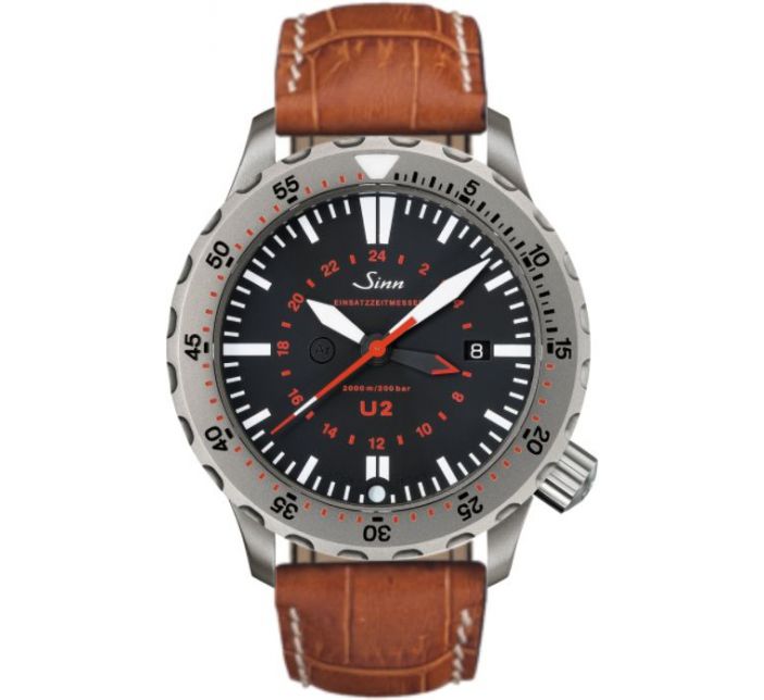 Montre Sinn Diving Watch U2 (EZM 5) Leather Strap 