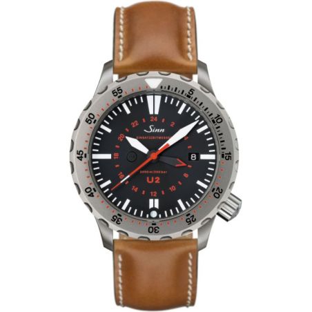 Montre Sinn Diving Watch U2 (EZM 5) Leather Strap 