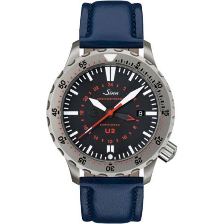 Montre Sinn Diving Watch U2 (EZM 5) Leather Strap 