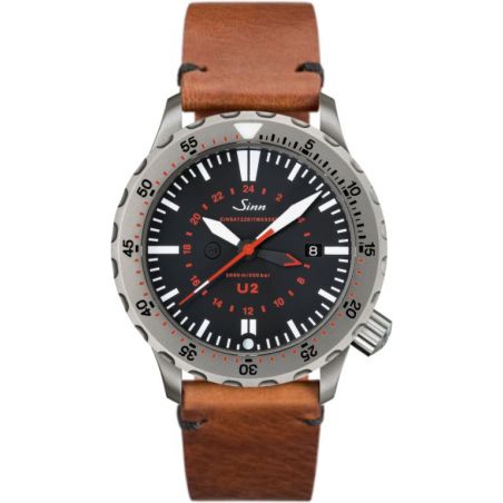 Montre Sinn Diving Watch U2 (EZM 5) Leather Strap 