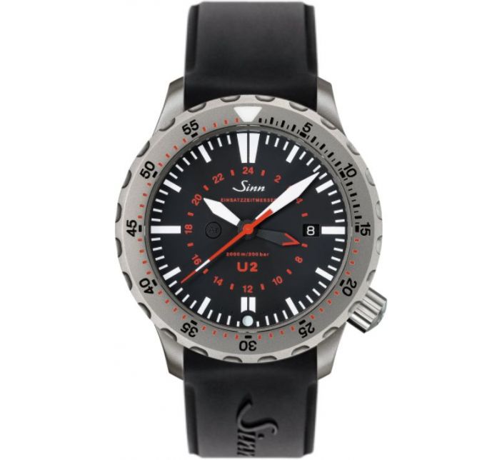 Montre Sinn Diving Watch U2 (EZM 5) Silicone Strap 