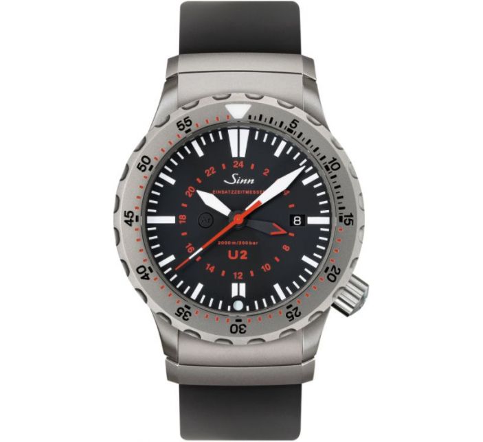 Montre Sinn Diving Watch U2 (EZM 5) Silicone Strap 