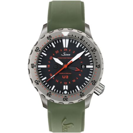Montre Sinn Diving Watch U2 (EZM 5) Silicone Strap 
